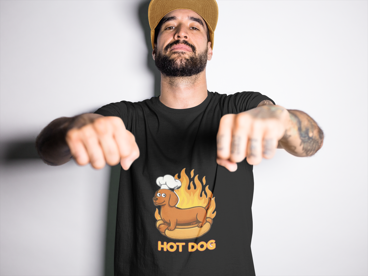 🌭 Hot Dog Pup Tee 🐶