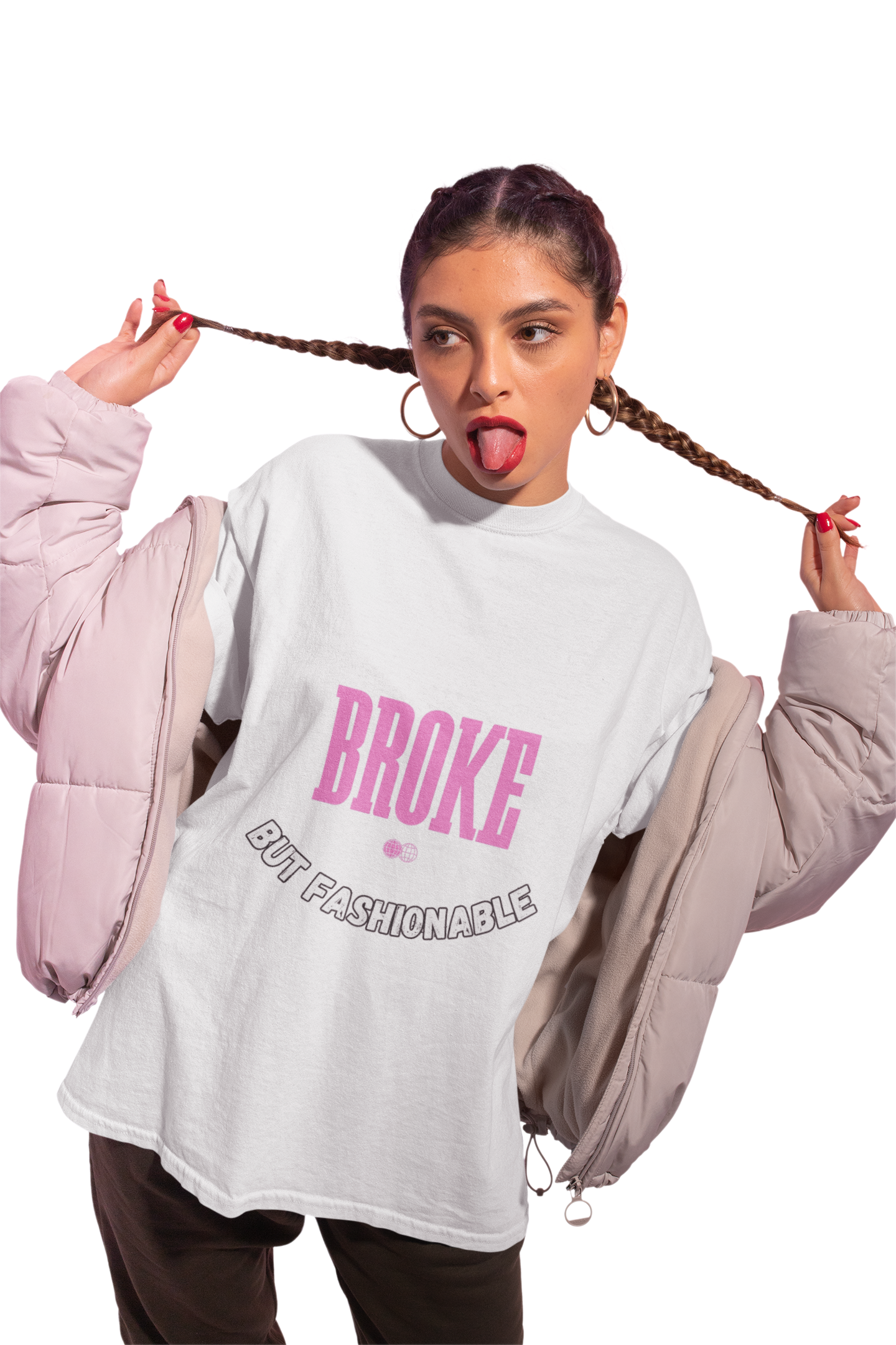πΈπ€ Broke But Fashionable Tee π§ π