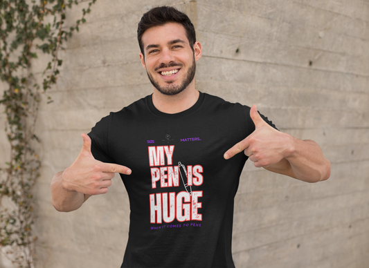 “My Pen Is Hugr” – Dirty Mind Approved Tee