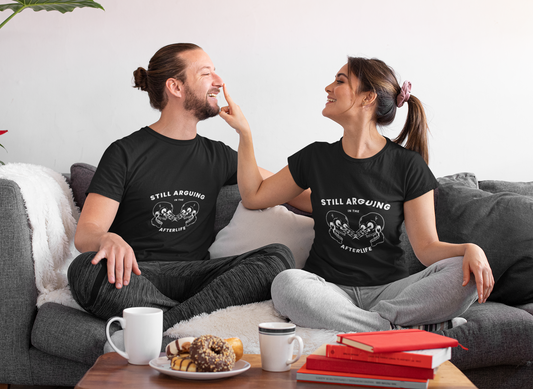 💀❤️ Still Arguing in the Afterlife Tee ⚰️💬