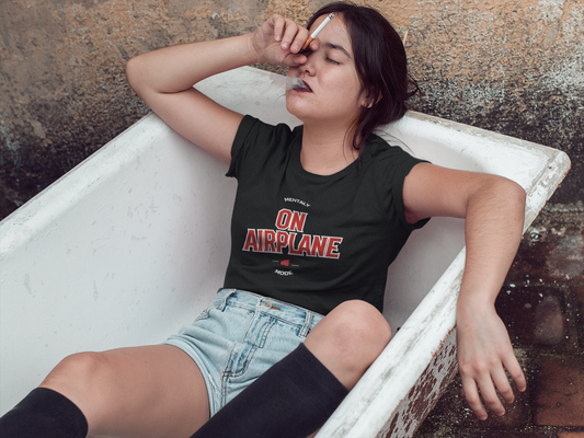 Mentally on Airplane Mode – Funny Travel Shirt