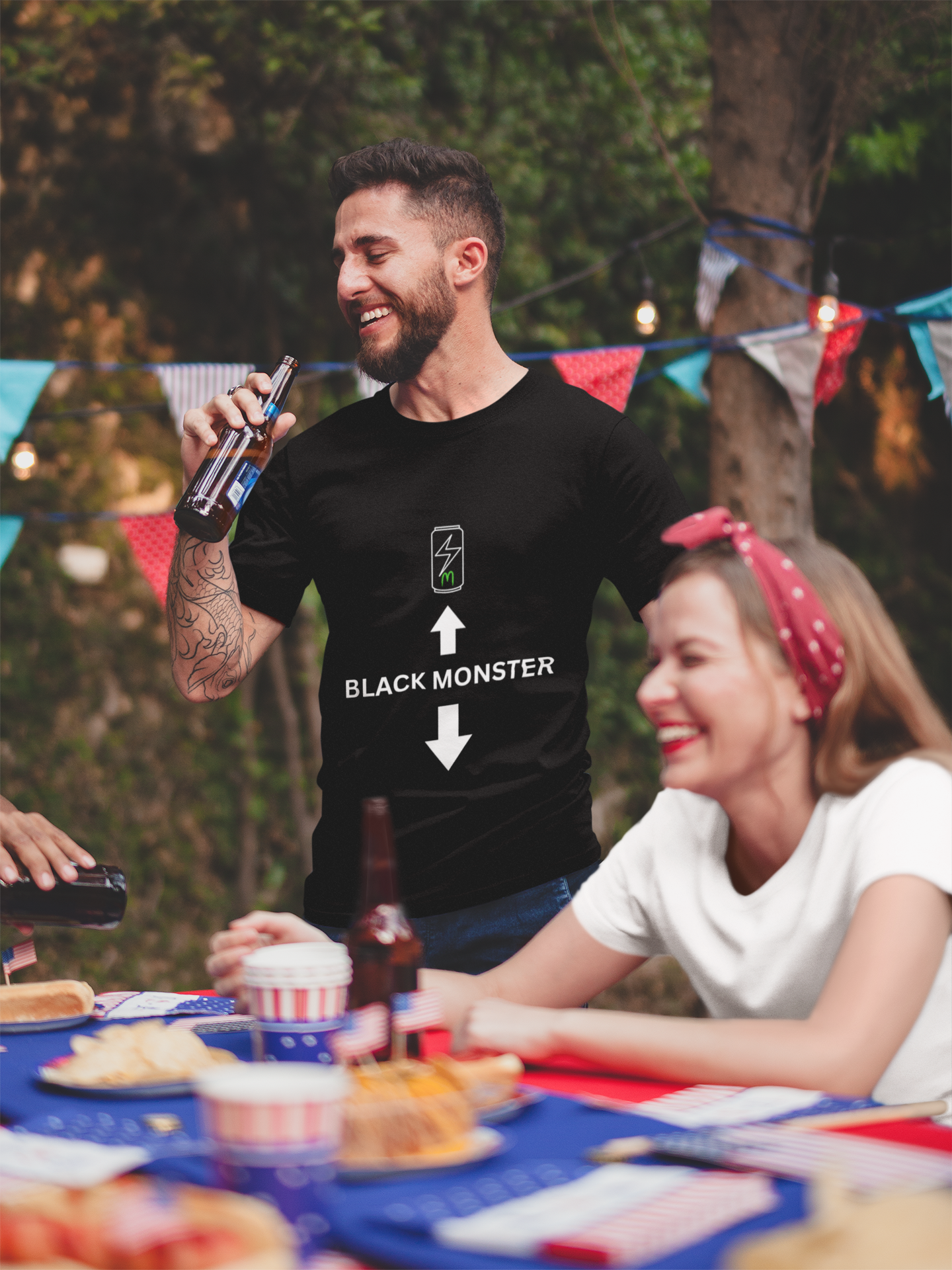 "Black Monster" Funny Double Meaning T-Shirt – Arrow Edition